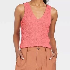 Women's Textured Tank Top - A New Day